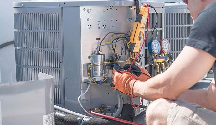 hvac repair professional